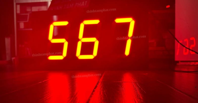 bảng led hiển thị tốc độ